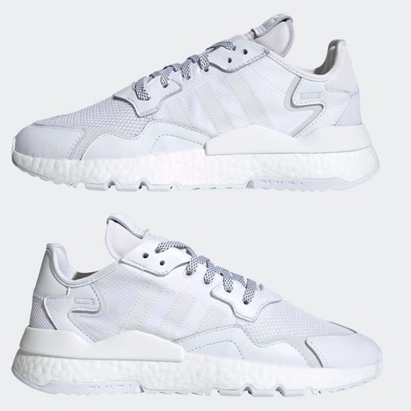 Adidas Nite Jogger 'Crystal  white Size 14 - Picture 14 of 14